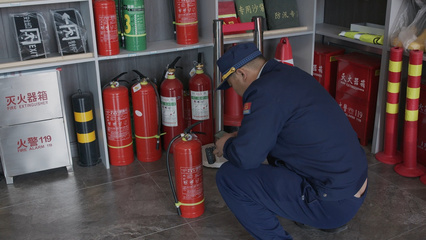綏化市消防救援支隊(duì)開(kāi)展滅火器專項(xiàng)抽查工作，筑牢消防安全防線